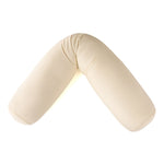 Squishy Deluxe Microbead Body Pillow with Removable Cover - Navy Blue